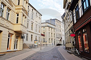 Sityscape of Schwerin, Germany