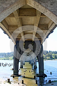 Siuslaw Bridge in Florence, Oregon