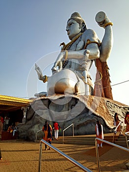 Siv mahadev temple this 35m hight