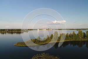 Siversky lake in Vologda region