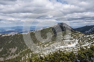 Sivy peak, Western Tatras mountains, Slovakia, hiking theme