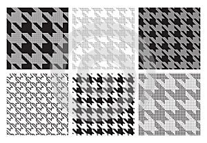 Seamless geometric pattern design background