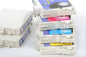 Six color inkjet printer cartridge