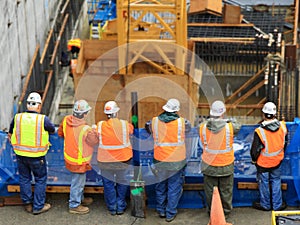 Six Construction Workers