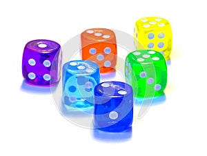 Six dices