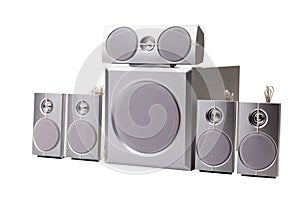 Six elements of the surround sound system