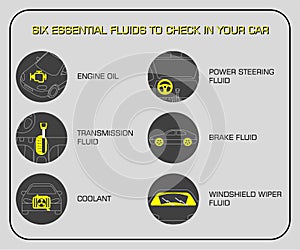 Six essential fluids to check in your car