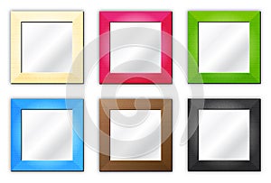 Six frames / mirrors