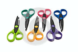 Six kind of safety scissors