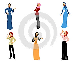 Six modern women