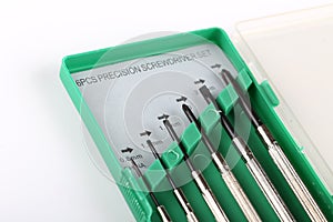 Six pcs precision screwdriver set