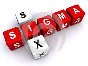 Six Sigma sign