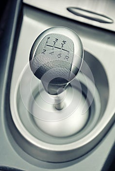 Six speed gear stick