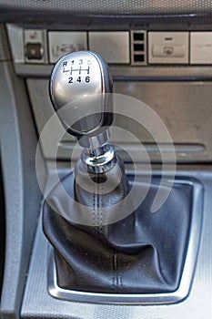 Six speed stick shift