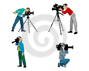 Six videographers set