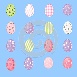 Sixteen Cartoon Easter Eggs