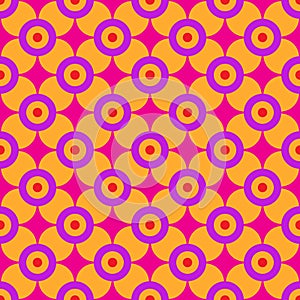 Sixties Geometric Pattern photo