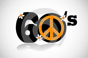 Sixties peace symbol