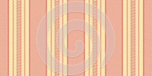 Sixties seamless vertical lines, flowing texture background pattern. Variation stripe fabric vector textile in navajo white and