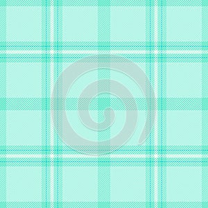 Sixties vector textile plaid, fit seamless background tartan. Picture check fabric pattern texture in light and teal colors