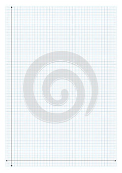 A4 size graph paper X and Y axis