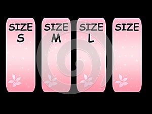 Size labels