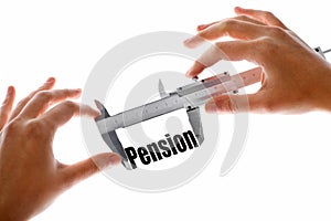 The size of our pension