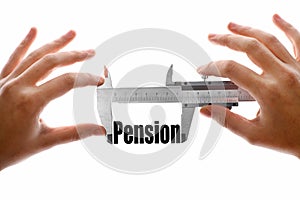 The size of our pension