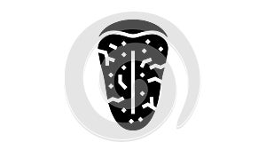 sjogrens syndrome glyph icon animation