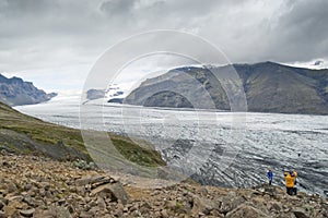 Skaftafell Glacier (Iceland)