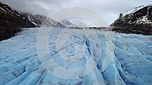 Skaftafell glacier, Vatnajokull National Park in Iceland