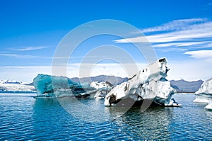 Skaftafell National Park, JÃ¶kulsÃ¡rlÃ³n lagoon.