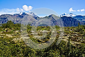 Skaftafell National Park, mountains