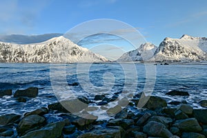 Skagsanden Beach, Lofoten Islands, Norway