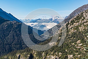 Skagway Bay from White Mountain Pass