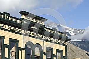 Skagway Town Skyline