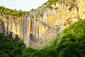 Skaklya waterfall in Balkan Mountains, Bulgaria