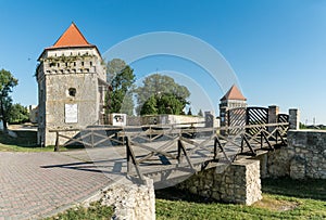 Skalatsy castle museum in Skalat town, Ternopil region, Ukraine photo