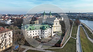 Skalka church and monastery in Krakow, Poland