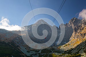 Skalnaté pleso, Tatry, Slovensko.