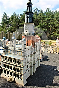 Skansen miniatur in Pobiedziska, Poland