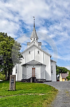 Skare Church in the Norwegian town of Haugesund