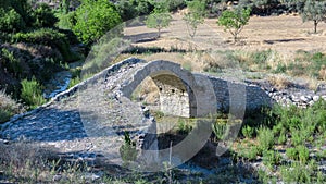 Skarfos bridge is a landmark of Ottoman period in Cyprus, built in 1618