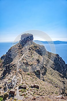 Skaros Rock on Santorini