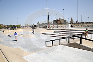 Skate Park at Northeast Community Park exterior