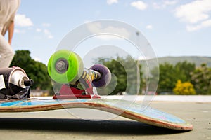 Skate Skateboard at Skate Park