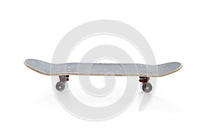 Skateboard isolated on a white