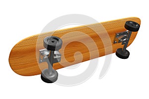 Skateboard longboard pennyboard 3d