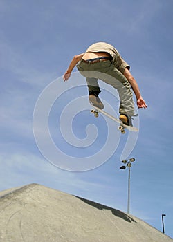 Skateboard Ollie photo
