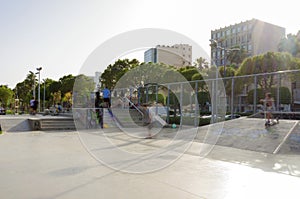 Skateboard park, Molos, Limassol, Cyprus